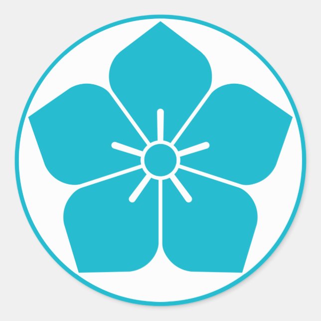 Sticker Rond Balloon à Rice cake (Devant)