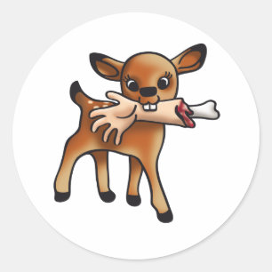 Sticker Rond Bambi