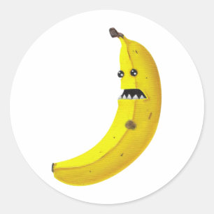 Sticker Rond Bananaargh