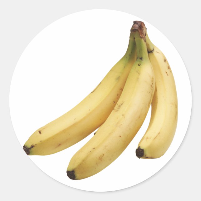Sticker Rond Bananes (Devant)