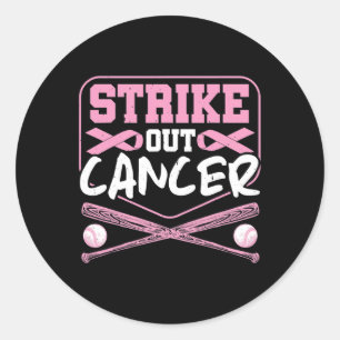 Sticker Rond Bande De Ruban Déclencher Le Baseball Sur Le Cance
