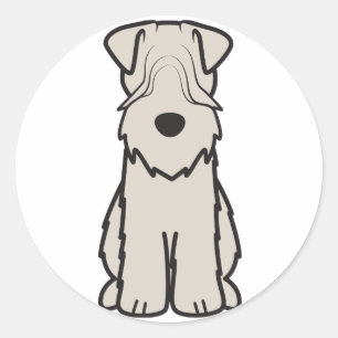 Sticker Rond Bande dessinée blonde comme les blés doucement