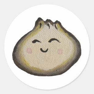 Sticker Rond Bao Dumpling