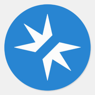 Sticker Rond Barony of Rivenstar Populace Badge