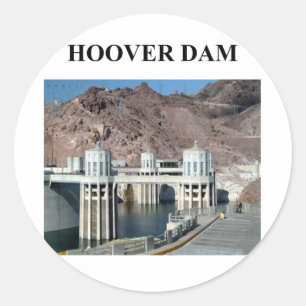 Sticker Rond barrage de hoover