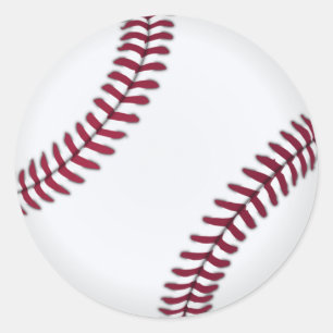 Sticker Rond Base-ball