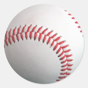 Sticker Rond Baseball