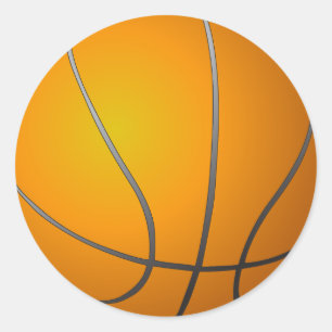 Sticker Rond Basket