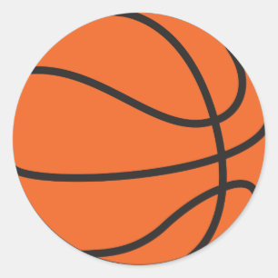 Sticker Rond Basket