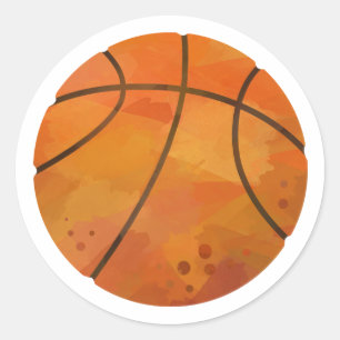 Sticker Rond Basket