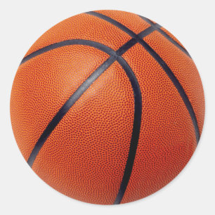 STICKER ROND BASKET-BALL