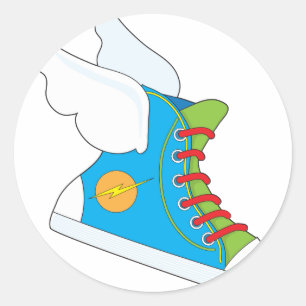 Sticker Rond Basket de vol