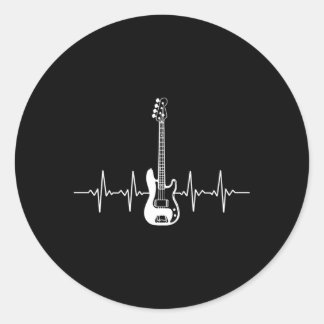 Sticker Rond Basse Guitare Hebeat Pour Bass Player