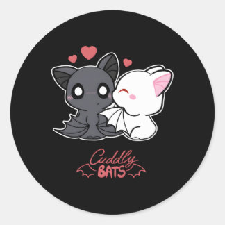 Sticker Rond Bat Ed Par Cudely Bats Comics