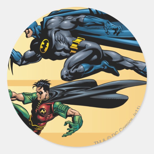 Sticker Rond Batman Hyperdrive - 19B (Devant)