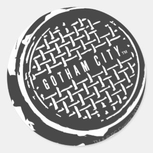 Sticker Rond Batman Image 33