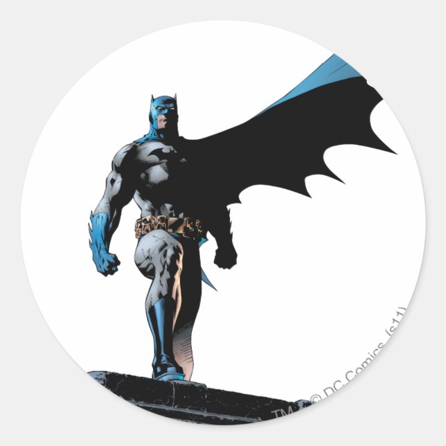Sticker Rond Batman Urban Legends - 4 (Devant)