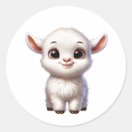 Sticker Rond bâton de chèvre