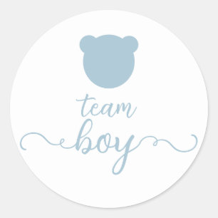 Sticker Rond Bearly Wait Genre Reveillez le genre Bear Guess