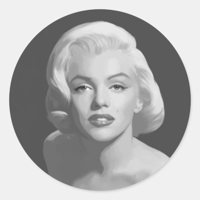 Sticker Rond Beauté classique (Devant)