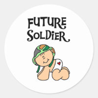 Bébé futur soldat