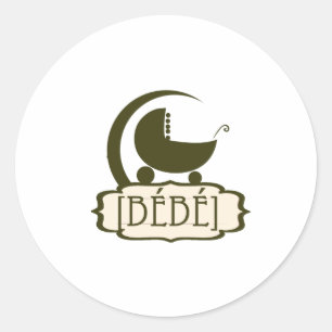 Sticker Rond Bébé Gifts