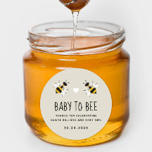 Bébé gris à bee Douche de miel Favoriser