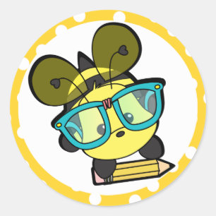 Sticker Rond BEE a Smarty, c'est bon !