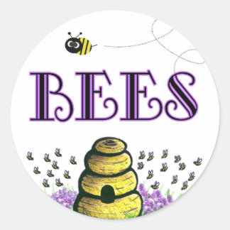 STICKER ROND BEEEEE