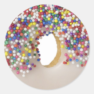 Sticker Rond beigne avec arrosage