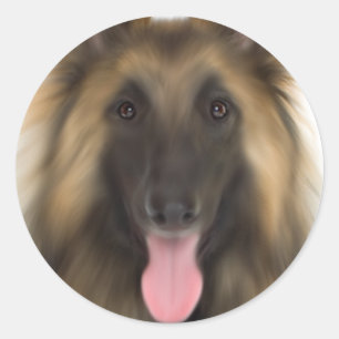 Sticker Rond Belge de Chebereau Tervueren