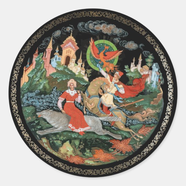 Sticker Rond Belle (Devant)