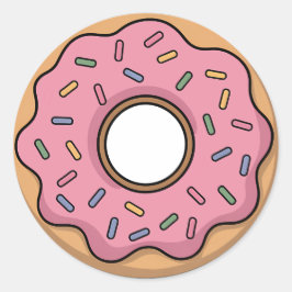 Sticker Rond Belle Donut | Enfant