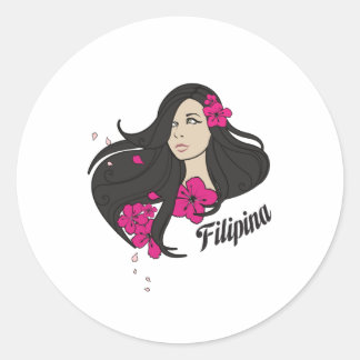 Sticker Rond Belle Pina Graphic Tee