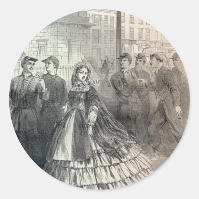 Sticker Rond Belle Sud, 1861 (Devant)