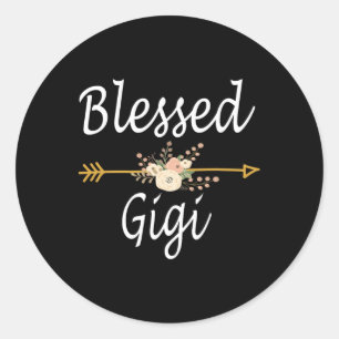 Sticker Rond Bénédiction Gigi Mères Jour Cadeaux