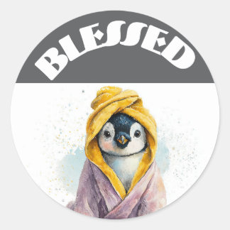 Sticker Rond Béni