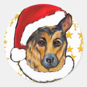 STICKER ROND BERGER ALLEMAND