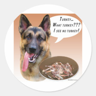 Sticker Rond Berger allemand Turquie