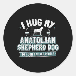 Sticker Rond Berger anatolien