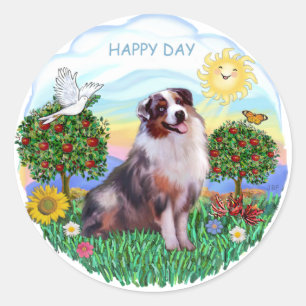 Sticker Rond Berger Australien 1