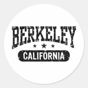 Sticker Rond Berkeley Californie