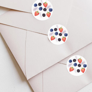 Sticker Rond Berry First 1er anniversaire Berry mixte MOT