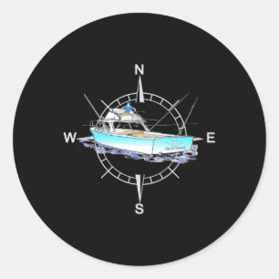 Sticker Rond Bertram 31 Imprimé À L'Arrière