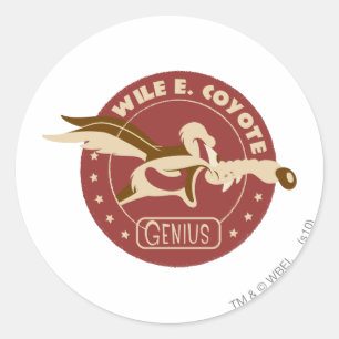 Sticker Rond BÊTE SÉLÉNITE™ Génie
