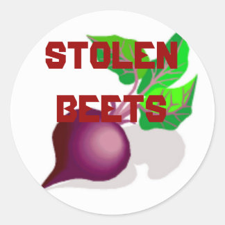 Sticker Rond betterave