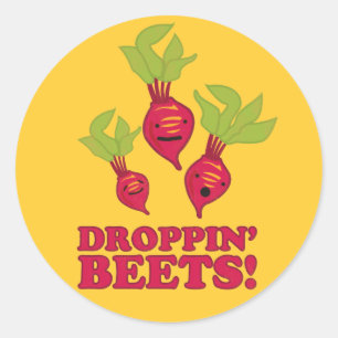 Sticker Rond Betteraves de Droppin