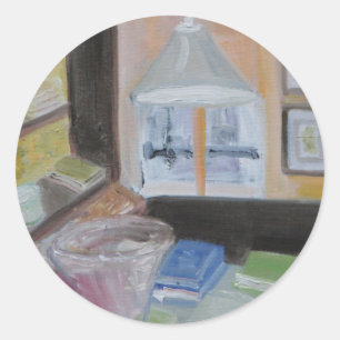 Sticker Rond Bibliothèque de Paris