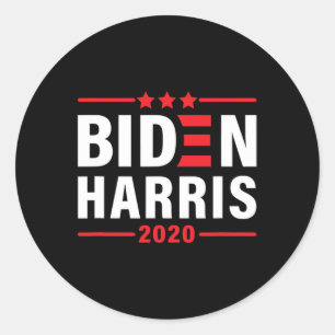Sticker Rond Biden Kamala Harris 2020 Élection Démocrate Libéra