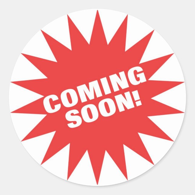 Sticker Rond Bientôt (Devant)